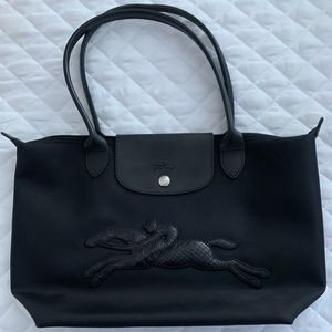 Black Longchamp Bag